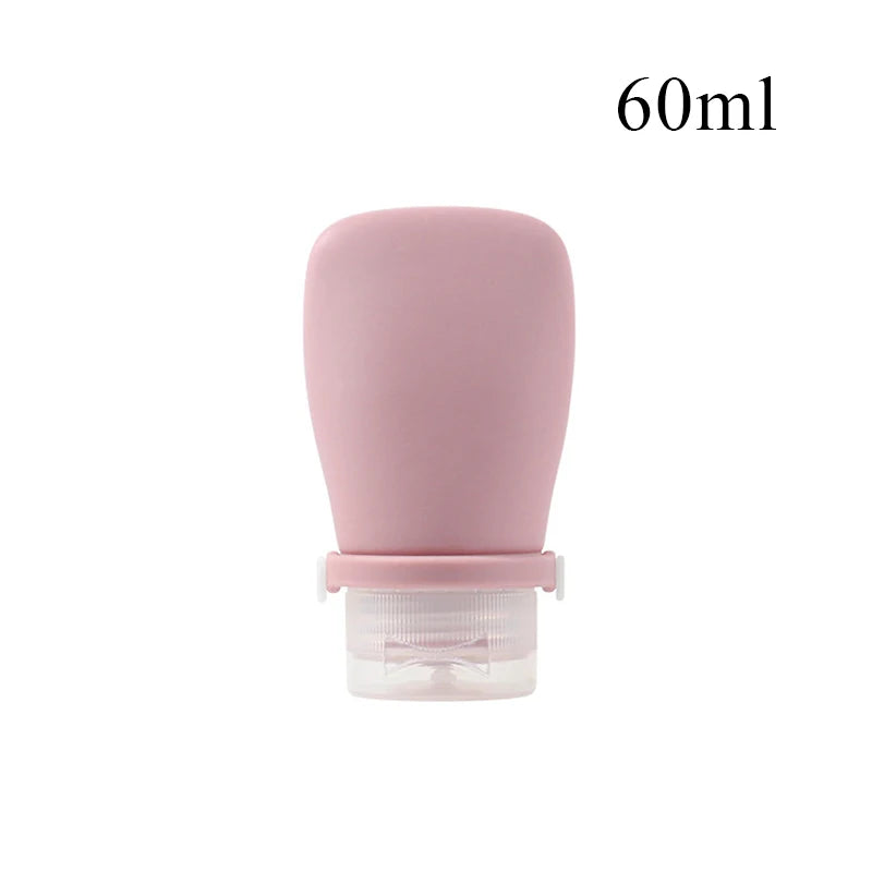 Portable Leakproof Silicone Refillable Lotion Travel Bottle