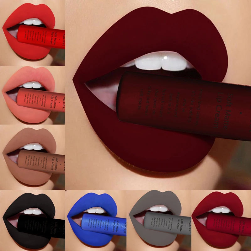 Waterproof Matte Velvet Liquid Lipstick