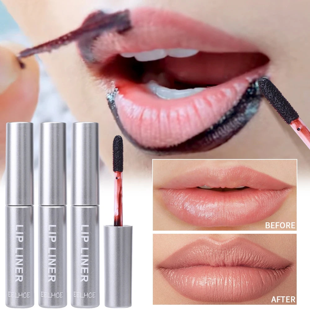 Waterproof Long Lasting Matte Peel Lip Liner Lipgloss