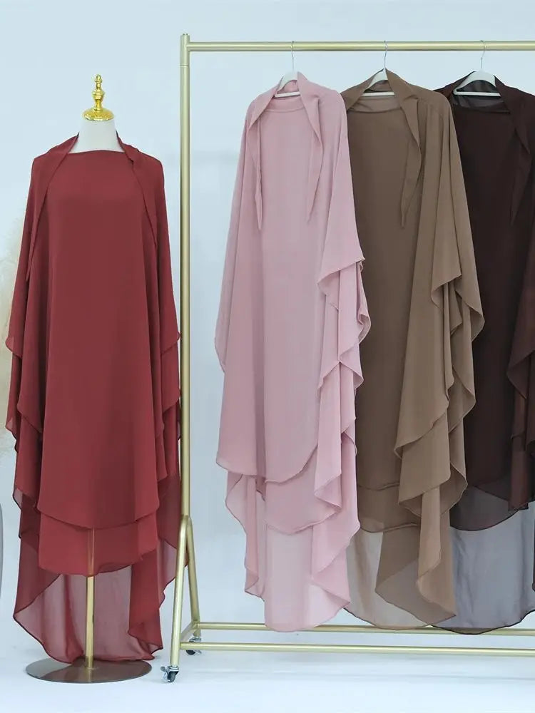 Khimar Abaya Saudi Arabia Turkey Islam Muslim Hijab Dress