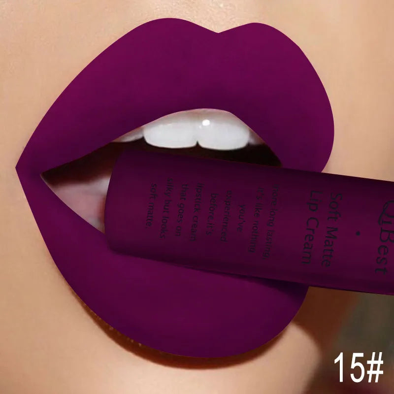 Waterproof Matte Velvet Liquid Lipstick