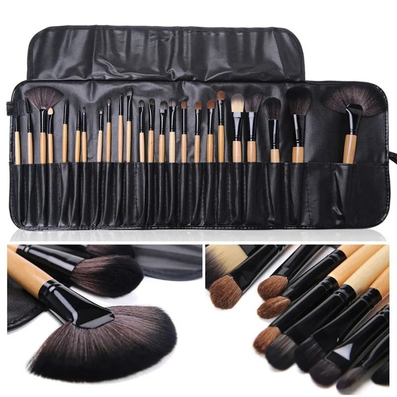 Gift Bag Of  24 pcs Professional Makeup Brush Sets