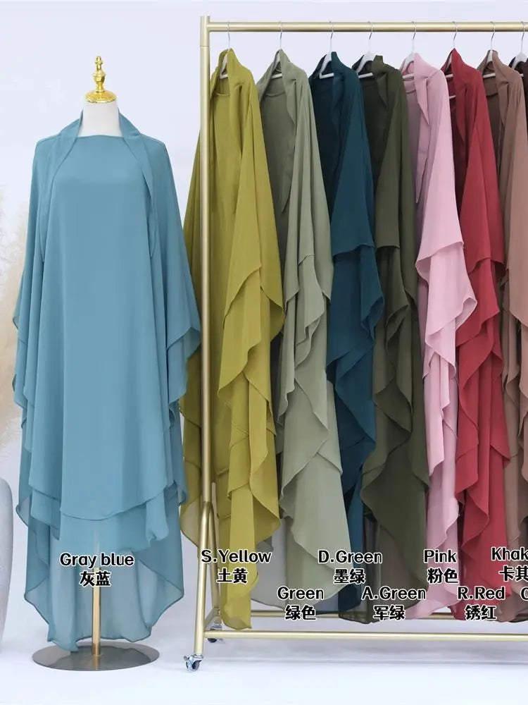 Khimar Abaya Saudi Arabia Turkey Islam Muslim Hijab Dress