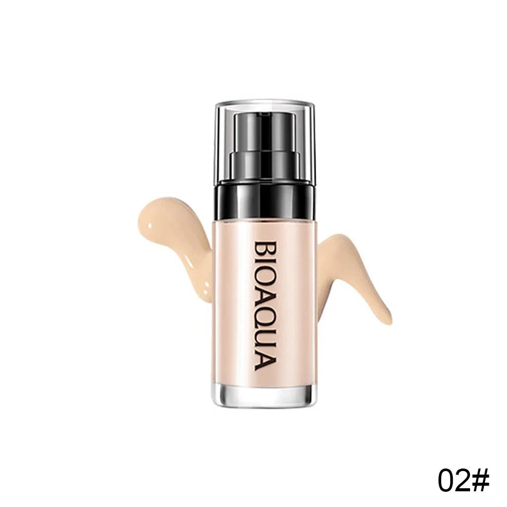 BIOAQUA Face Base Waterproof Liquid Foundation