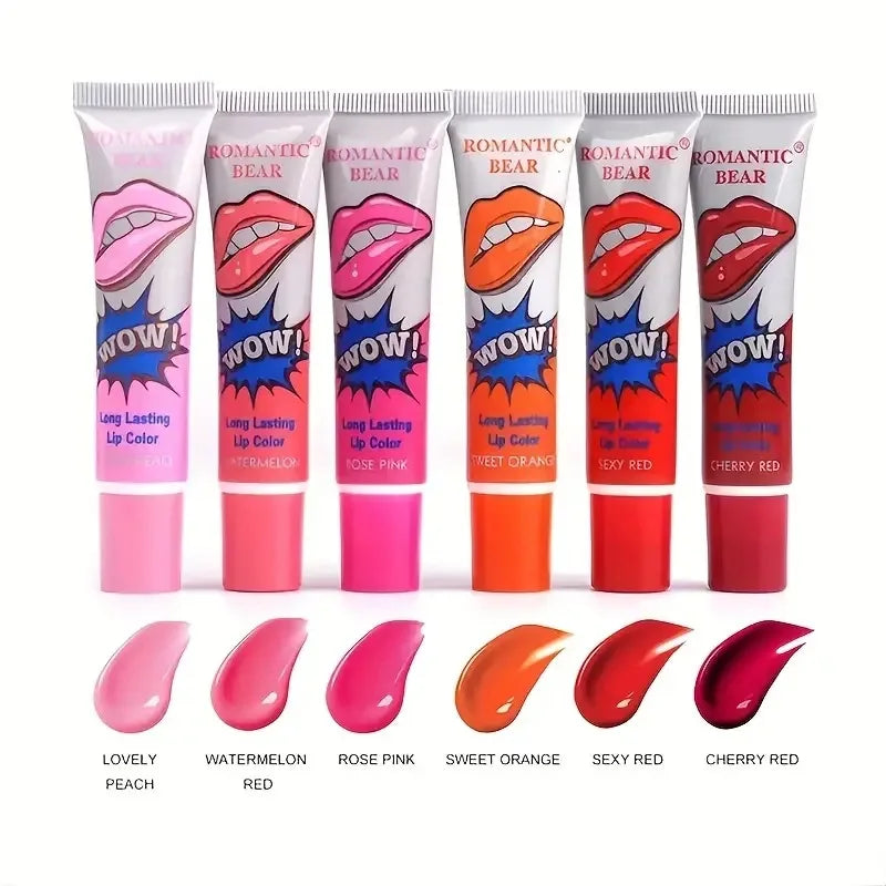 Waterproof Long Lasting Tear Peel Off Liquid Lipstick Lip Gloss